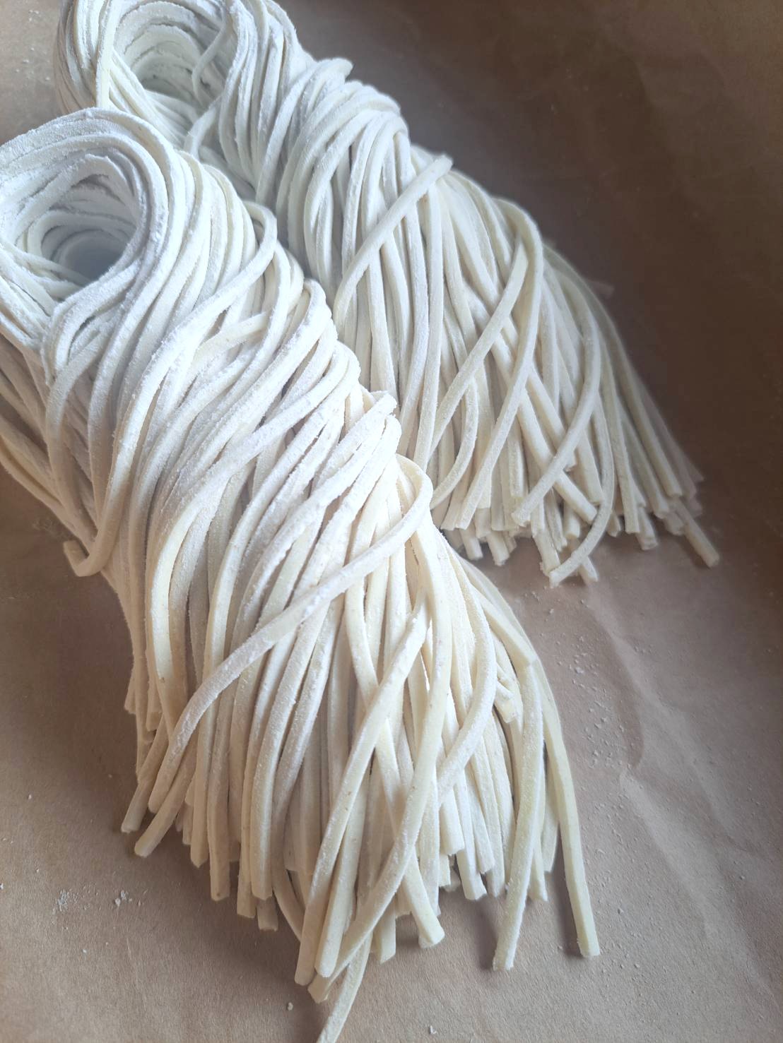 古丹製麺の手もみ麺